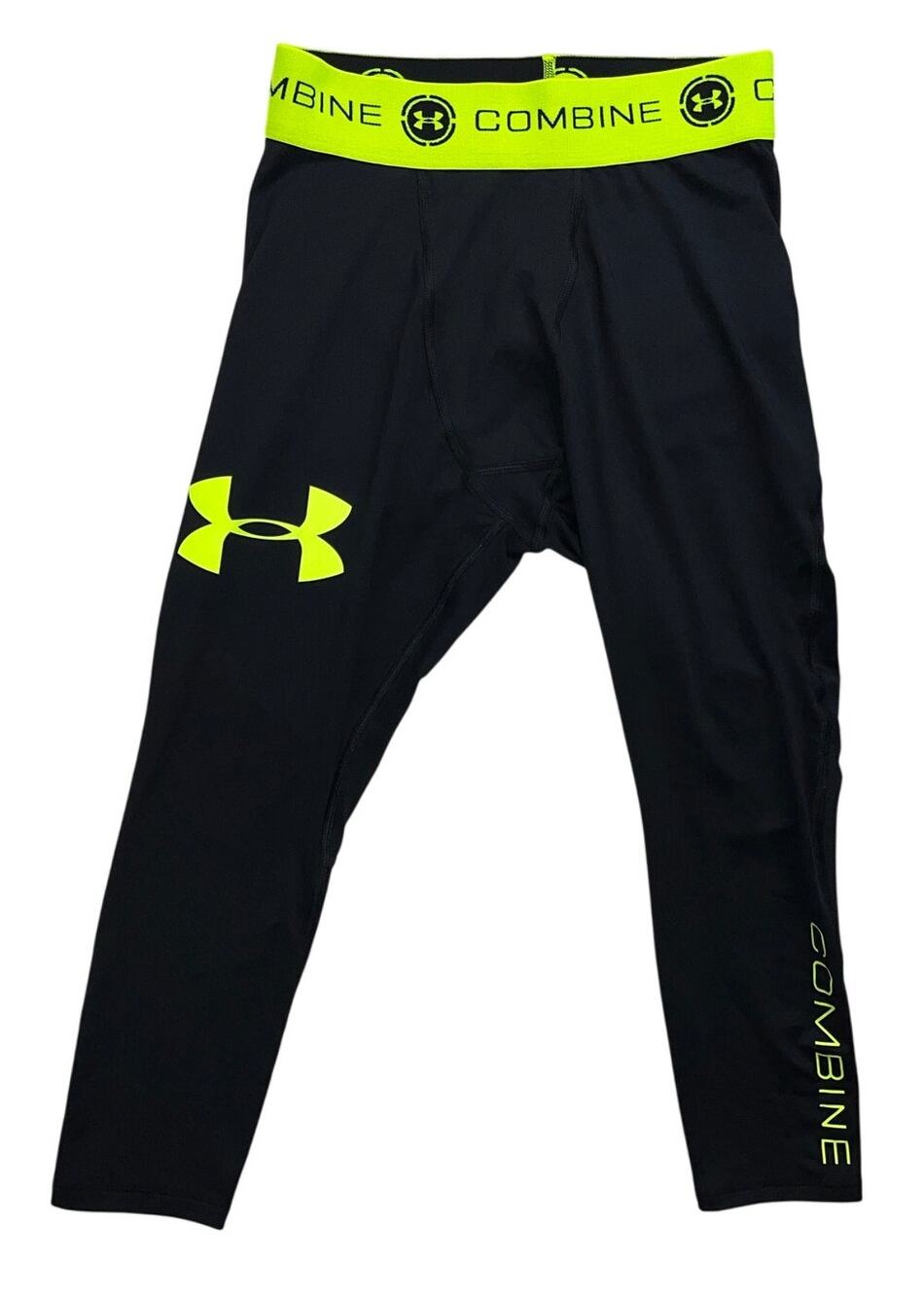 4-85 UNDER ARMOUR Men's NWT $44.99 Base Layer Compression Pants Black Medium